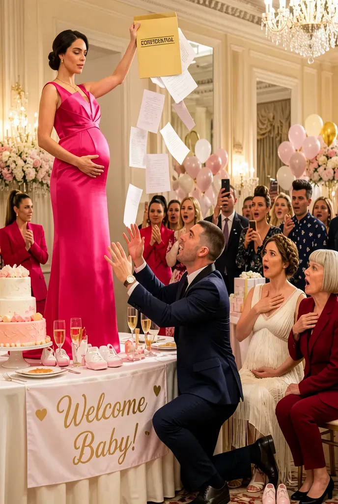 Luksusowe baby shower dla kochanki