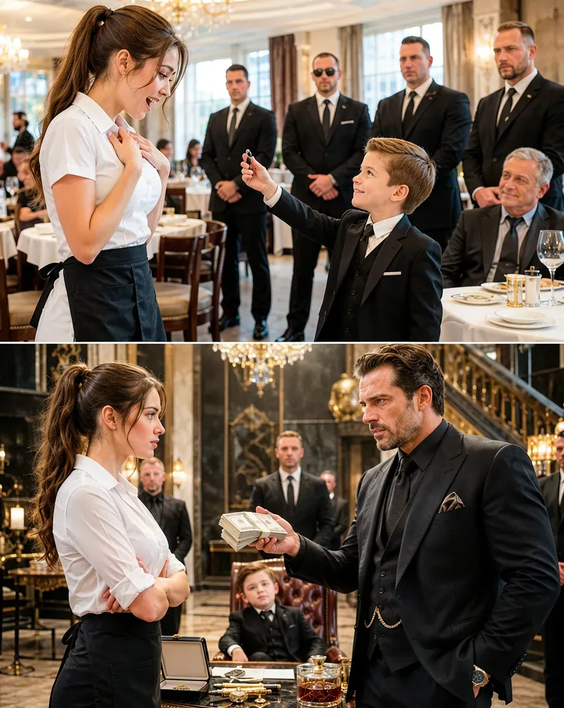 Młoda kelnerka z mafijnym synem