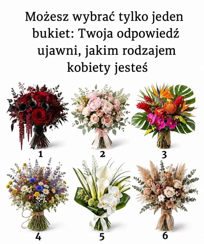 Bukiet odkrywa tajemnice osobowości