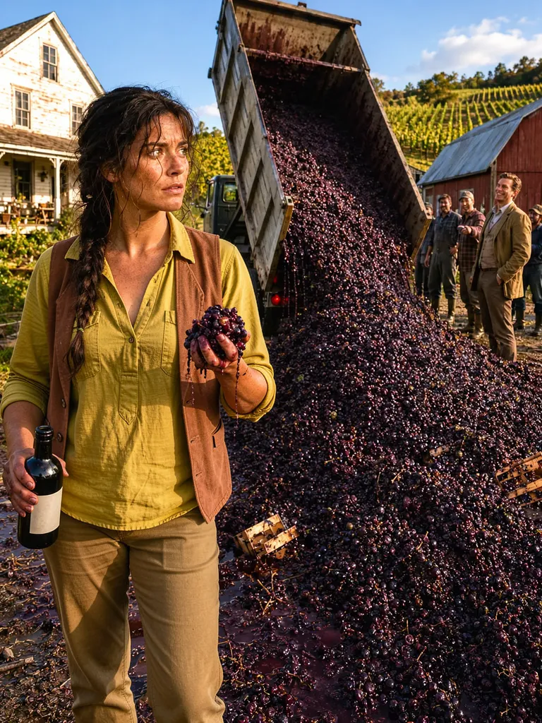Wino z winogron babcinego przepisu